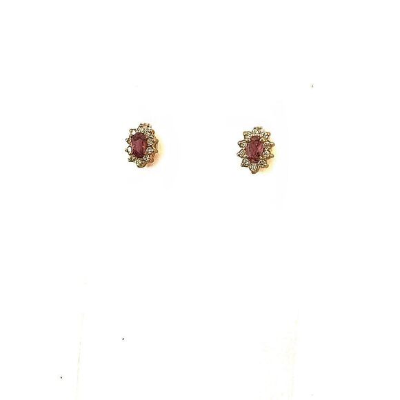 Sapphire Diamond Stud Earrings 14k W Gold 0.90 TCW Certified $2,490 215609 - Picture 8 of 11